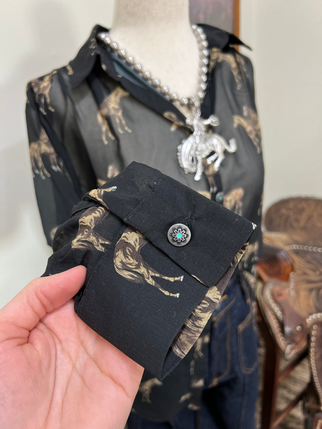 The Brooks Mustang Blouse