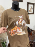 Sharp Shooter T-Shirt-Coyote Brown