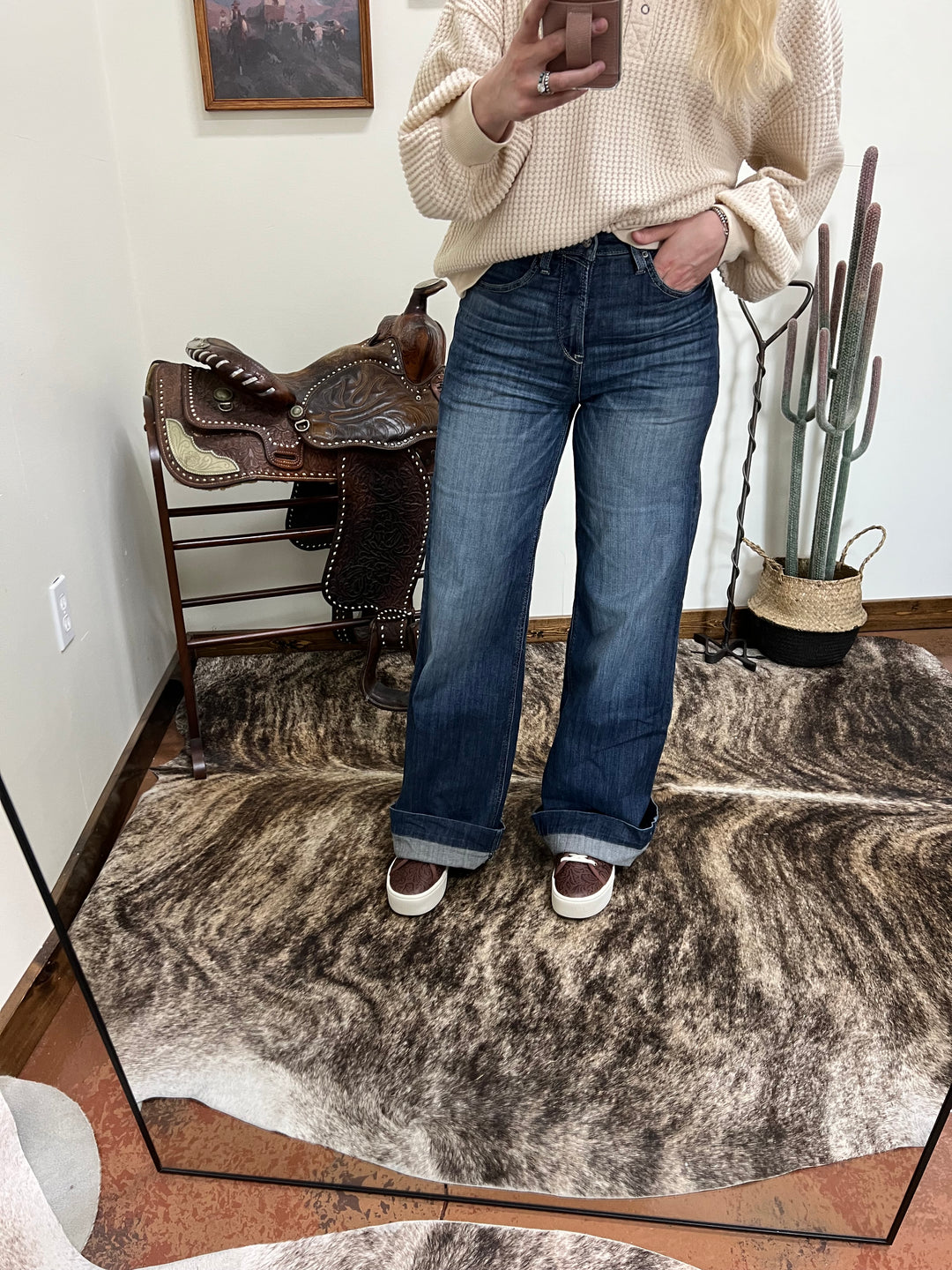 Ariat: Rosalie Wide Leg Jeans