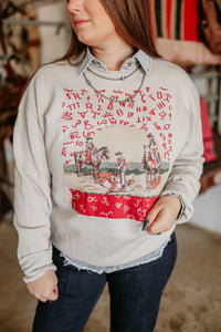 Cattle Brands XOXO Sweatshirt