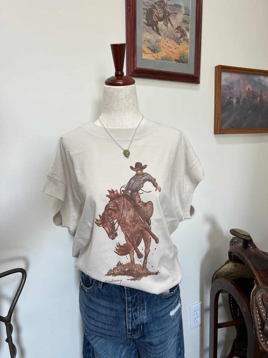 The Cowboy Relaxed Tee