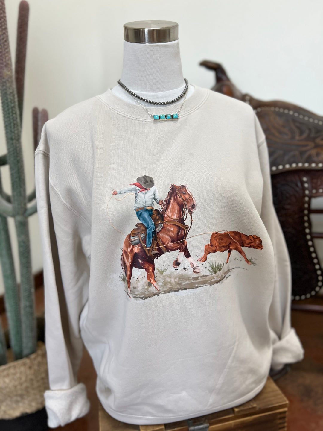 Roper Crewneck-Ivory