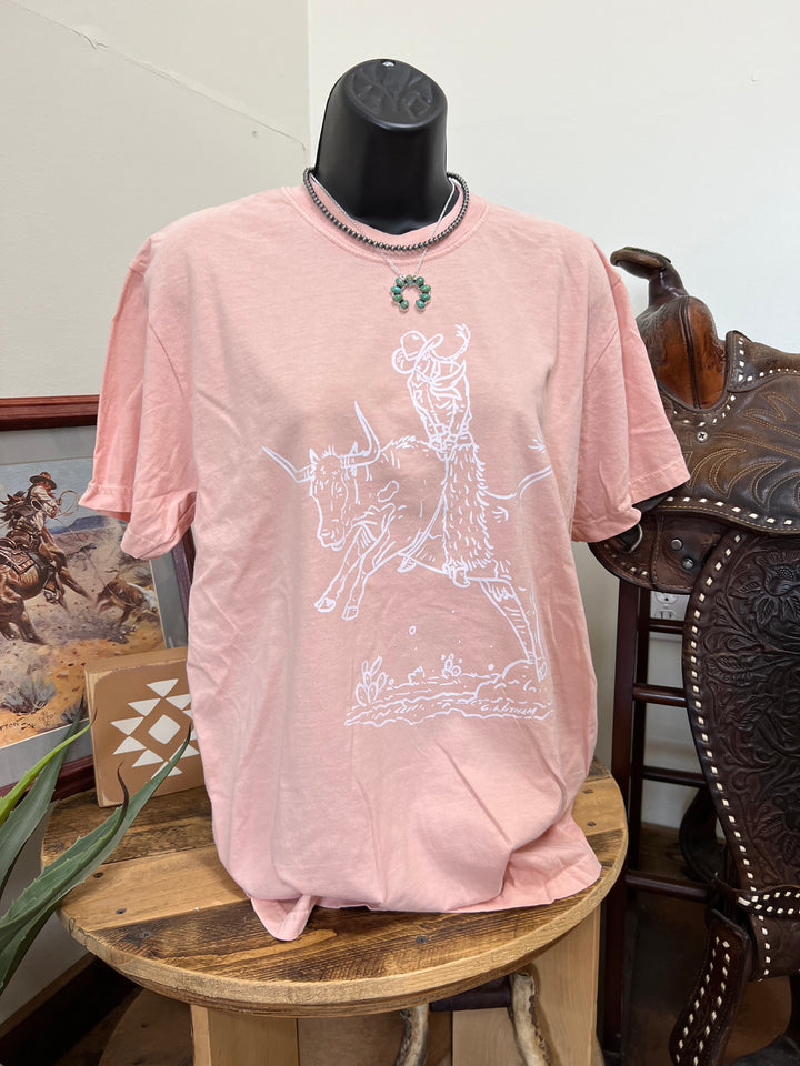Rowdy Cowgal Outline T-Shirt