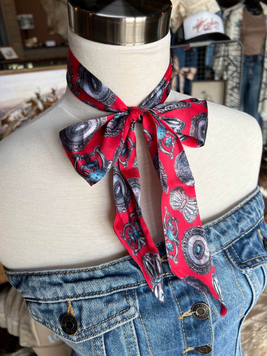 Red Conchero Twilly