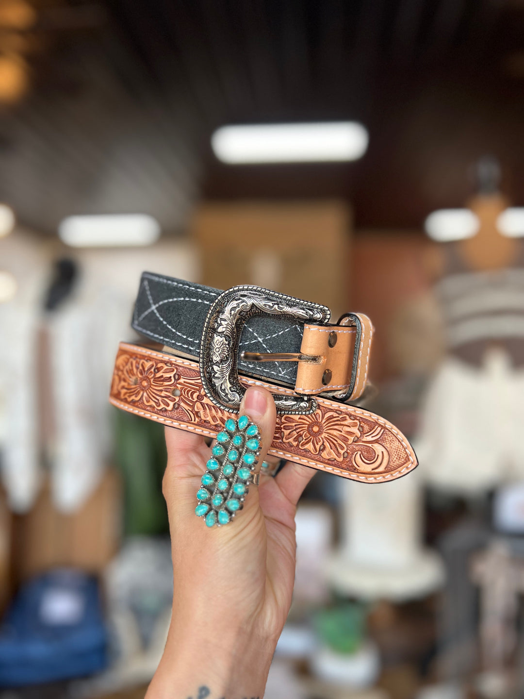 The Rough Hand Belt-Black
