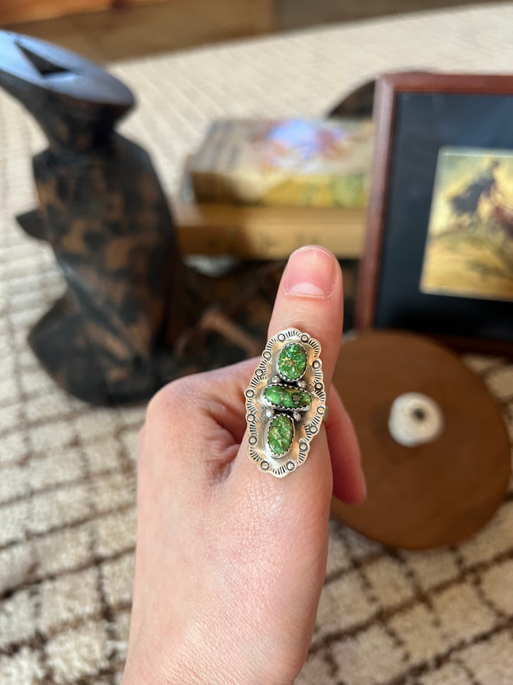 Sonoran Mountain 3 Stone Ring