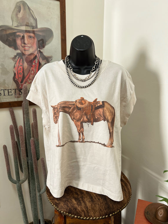 Cowpony Relaxed Tee