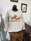 Lasso Longhorn Crewneck