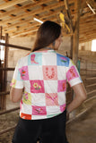 Cowgirl Check Tee