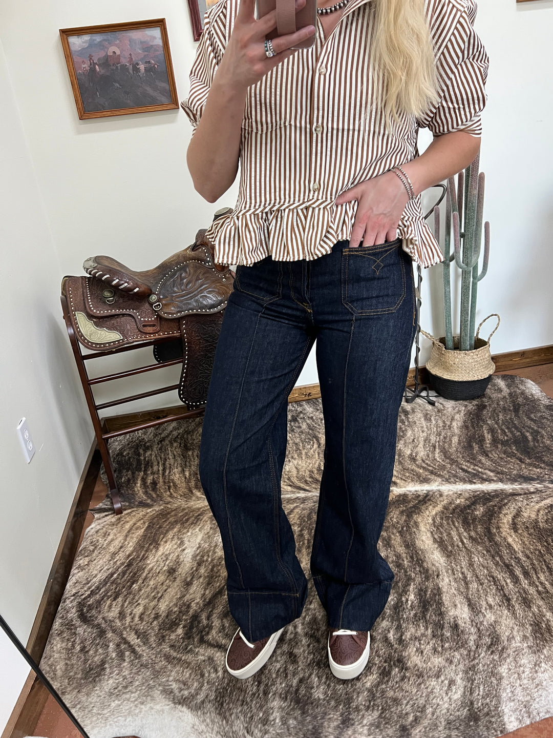 Ariat: Western Yoke Jeans