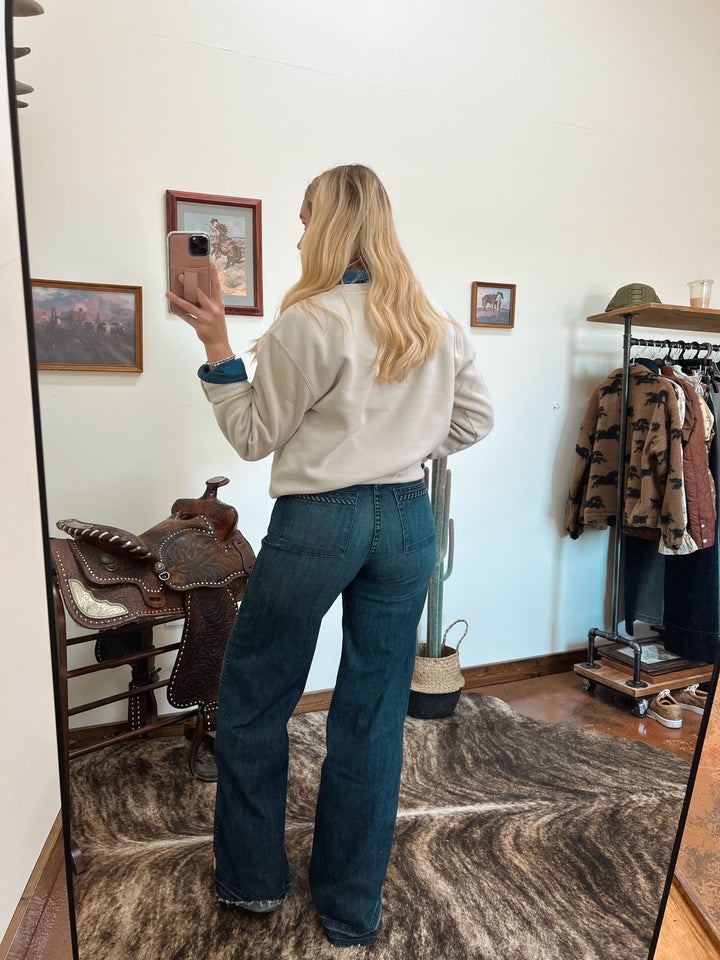 Ariat: Jill Wide Leg Jeans HR