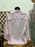 Ariat: Pink Strip VentTek Button-Up