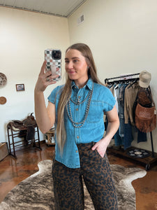 The Beckham Denim Top