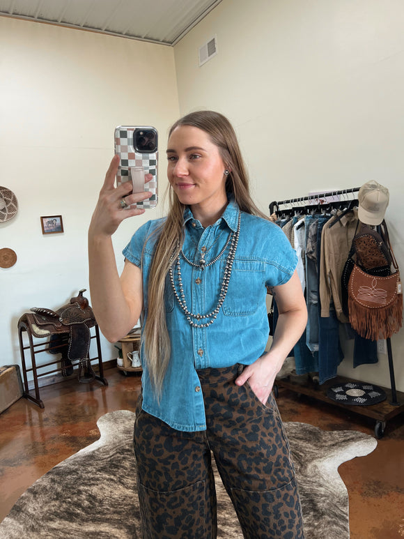 The Beckham Denim Top