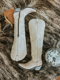 The Alyssa Bone Boots- Liberty Black