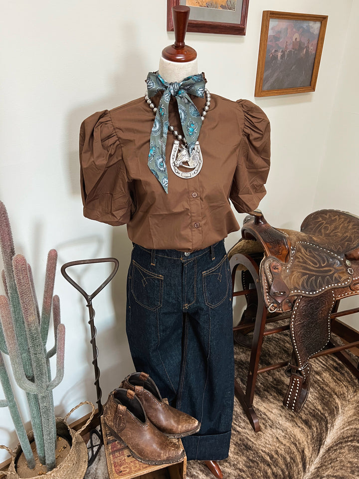 Cattleman’s Top-Brown