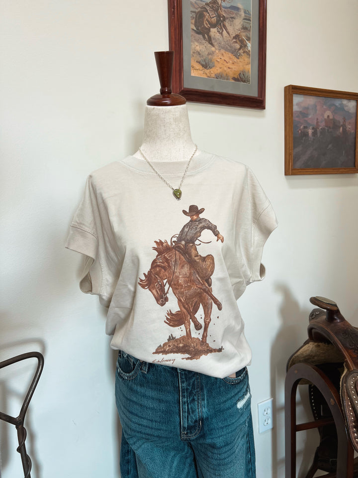 The Cowboy Relaxed Tee