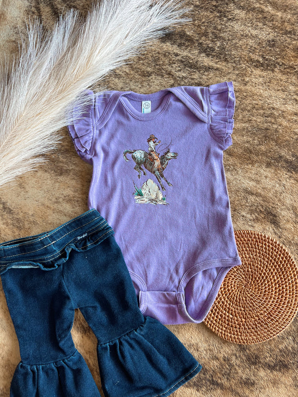 Rank One Onesie-Purple