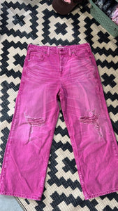 DAMAGED Ariat: Ultimate Pink Tomboy Jean- Size 31