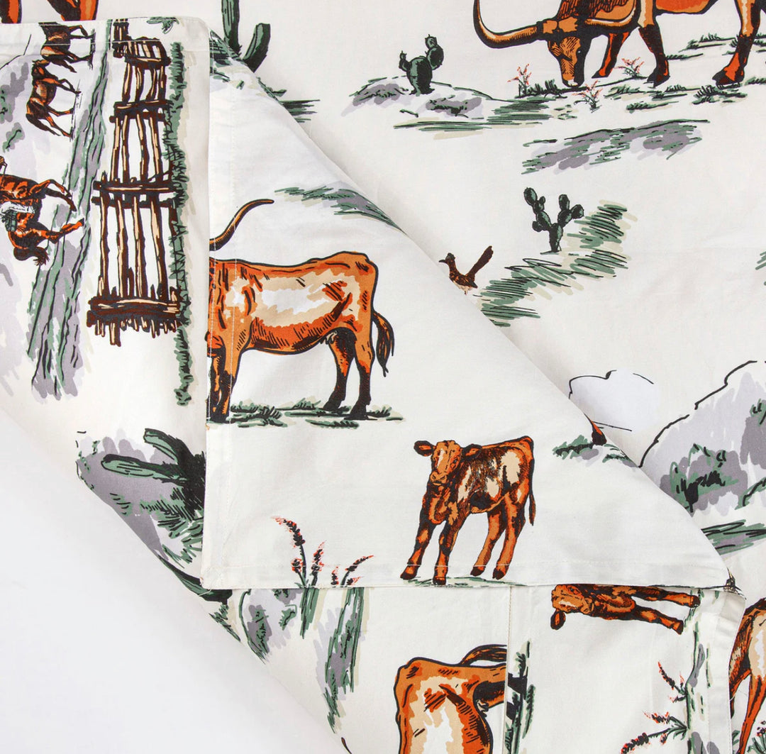 Ranch Life Reversible Color Comforter Set