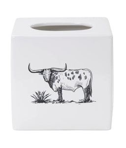 Ranch Life Tissue Box