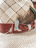 Cowboy Boot- Hat Pin