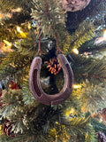 Rusty Horse Shoe Ornament