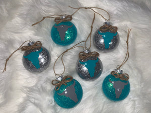 Handmade Christmas Ornaments Bull