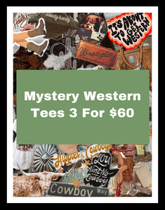 Mystery Western Tees 3 for $60 ((MUST PAY SHIPPING EXCLUDES DISCOUNTS))